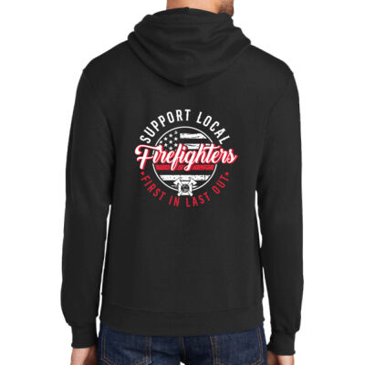 Davis Fire 2026 - Tall Core Fleece Pullover Hooded Sweatshirt Thumbnail